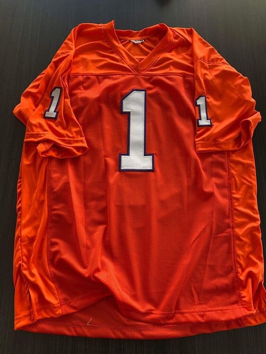 Trayvon Mullen Clemson Tigers Autographed Custom Jersey Sports Collectibles