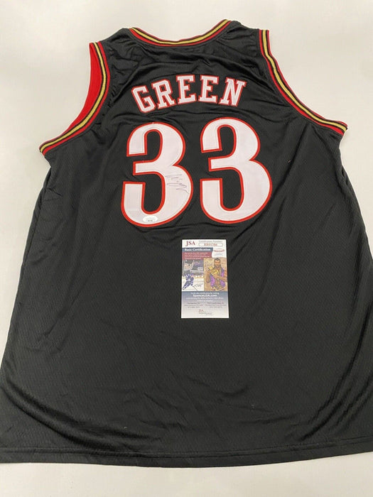 Willie Green Philadelphia 76ers Autographed Custom Jersey JSA