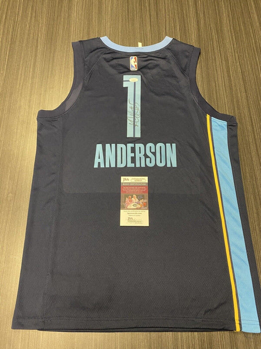 Kyle Anderson Memphis Grizzlies Autographed Custom Jersey JSA