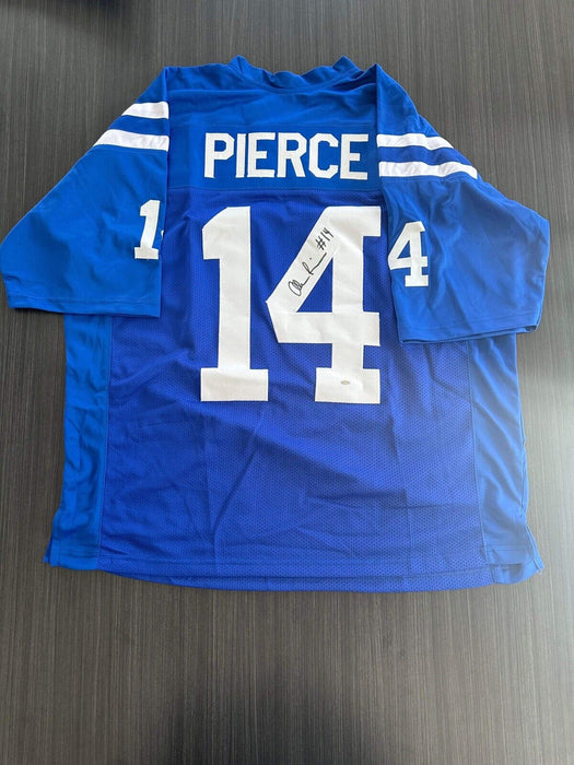 Alec Pierce Indianapolis Colts Autographed Custom Jersey JSA