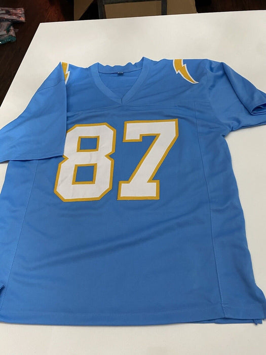 Jared Cook Los Angeles Chargers Autographed Custom Jersey JSA