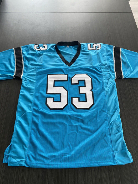 Brian Burns Carolina Panthers Autographed Custom Jersey JSA