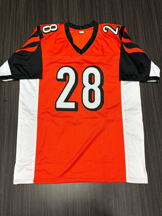 Joe Mixon Cincinnati Bengals Autographed Custom Jersey JSA