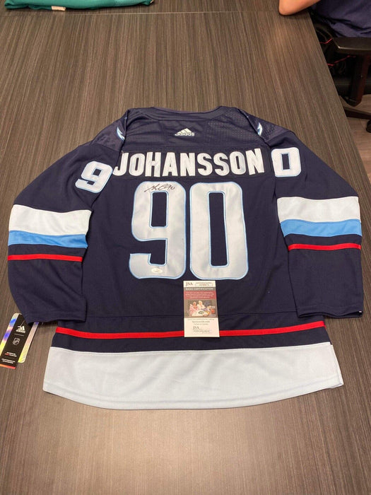 Marcus Johansson Seattle Kraken Autographed Custom Jersey JSA