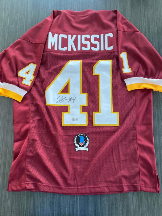 J.D. McKissic Washington Redskins Autographed Custom Jersey Beckett