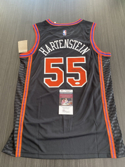 Isaiah Hartenstein New York Knicks Autographed Custom Jersey JSA