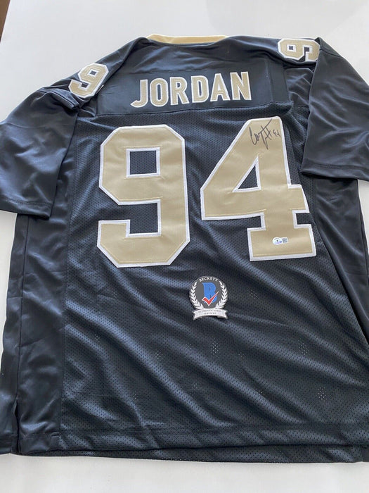 Cameron Jordan New Orleans Saints Autographed Custom Jersey Beckett