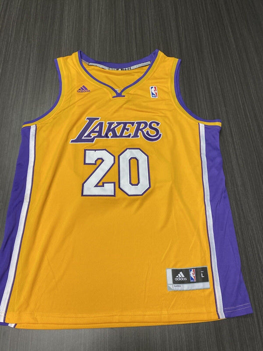 Brian Shaw Los Angeles Lakers Autographed Custom Jersey JSA