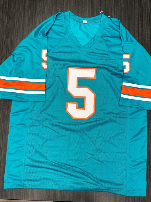 Sean Young Miami Dolphins Autographed Custom Ray Finkle Ace Ventura Jersey JSA