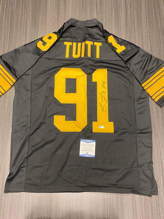 Stephon Tuitt Pittsburgh Steelers Autographed Custom Jersey Beckett