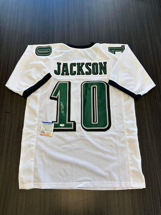 DeSean Jackson Philadelphia Eagles Autographed Custom Jersey PSA