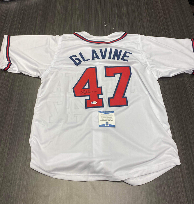 Tom Glavine Atlanta Braves Autographed Custom Jersey Beckett