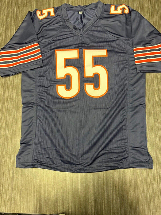 Lance Briggs Chicago Bears Autographed Custom Jersey JSA