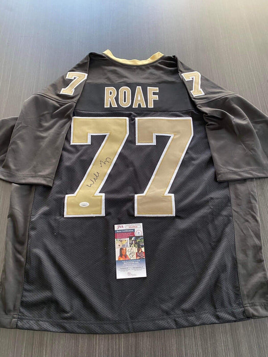 Willie Roaf New Orleans Saints Autographed Custom Jersey JSA