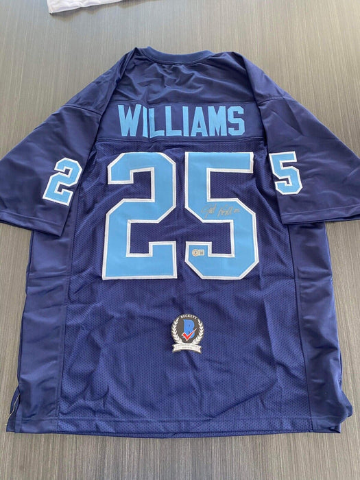 Javonte Williams North Carolina Tar Heels Autographed Custom Jersey Beckett