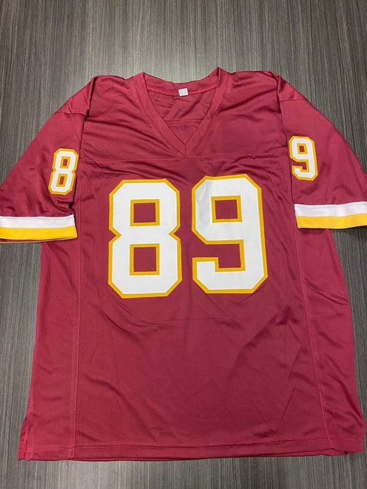 Santana Moss Washington Redskins Autographed Custom Jersey JSA Inscribed