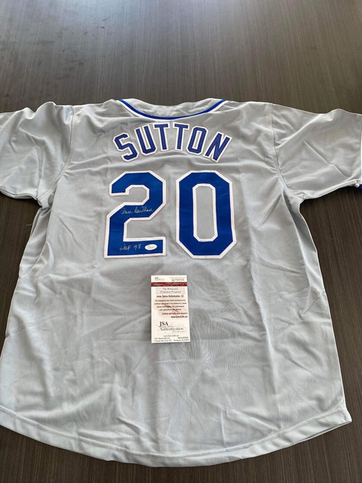 Don Sutton Los Angeles Dodgers Autographed Custom Jersey JSA