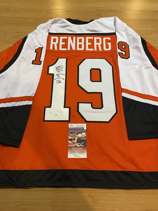 Mikael Renberg Philadelphia Flyers Autographed Custom Jersey JSA