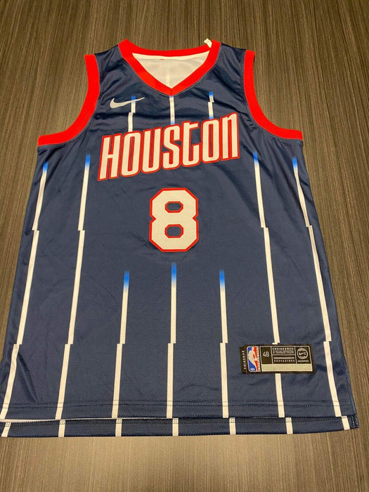 Jae'sean Tate Houston Rockets Autographed Custom Jersey JSA