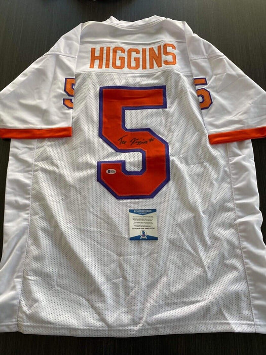 Tee Higgins Clemson Tigers Autographed Custom Jersey Beckett