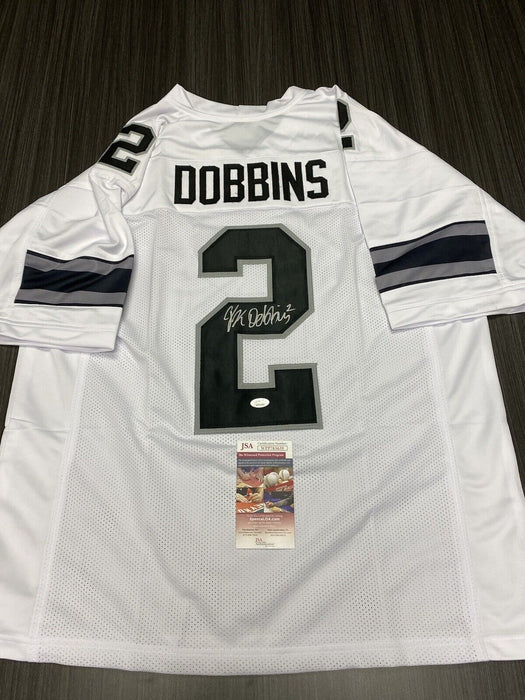 JK Dobbins Ohio State Buckeyes Autographed Custom Jersey JSA