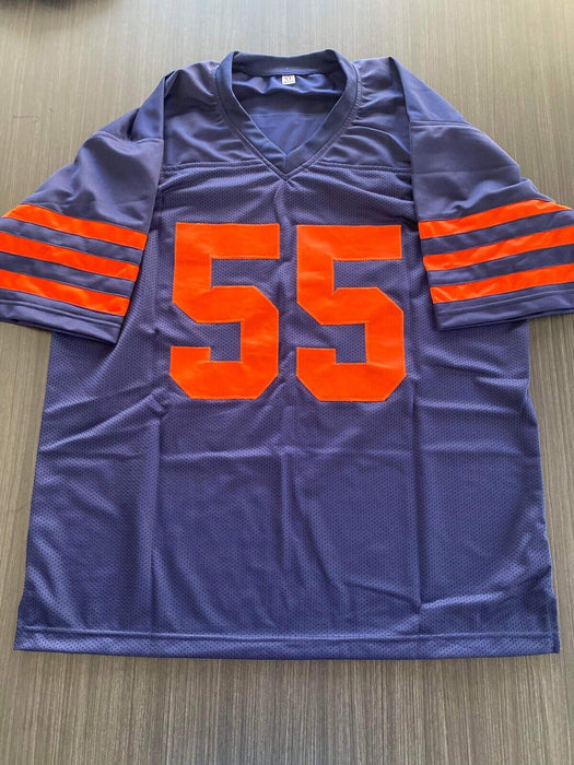 Lance Briggs Chicago Bears Autographed Custom Jersey Beckett