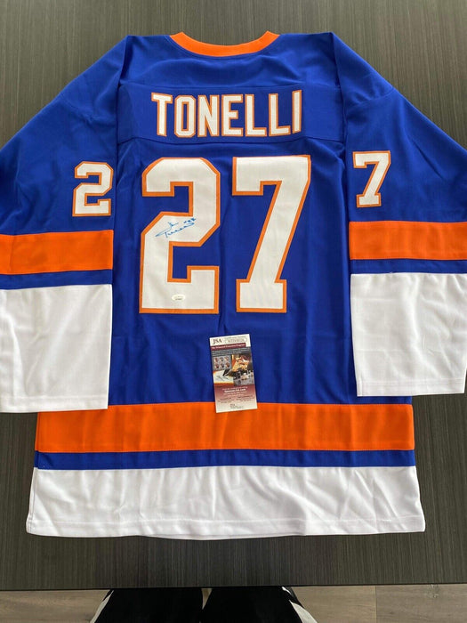 John Tonelli New York Islanders Autographed Custom Jersey JSA