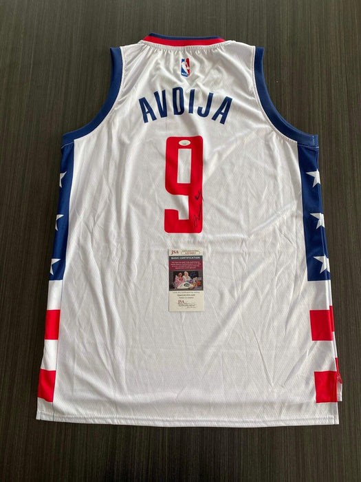 Deni Avdija Washington Wizards Autographed Custom Jersey JSA