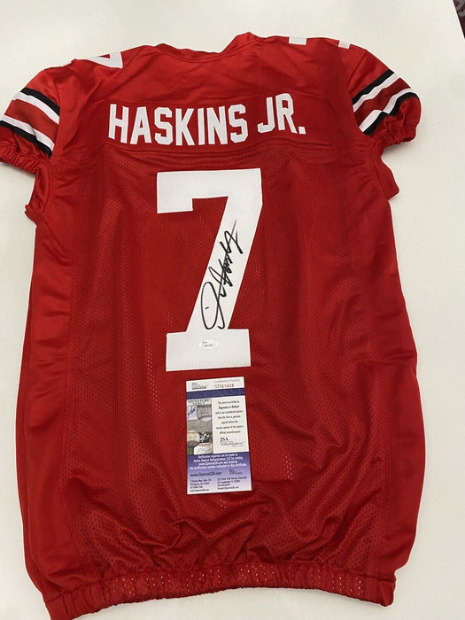 Dwayne Haskins Ohio State Buckeyes Autographed Custom Jersey JSA