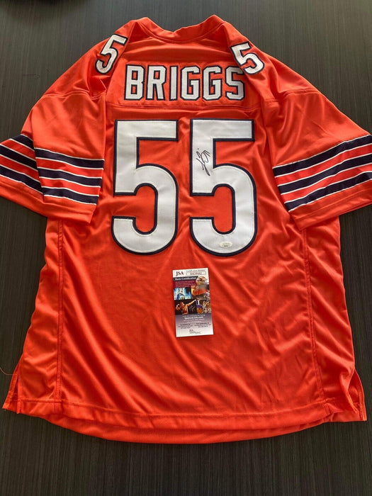 Lance Briggs Chicago Bears Autographed Custom Jersey JSA