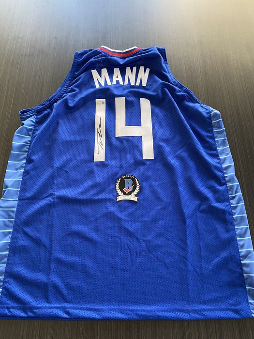 Terance Mann Los Angeles Clippers Autographed Custom Jersey Beckett