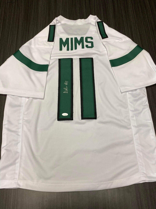 Denzel Mims New York Jets Autographed Custom Jersey JSA