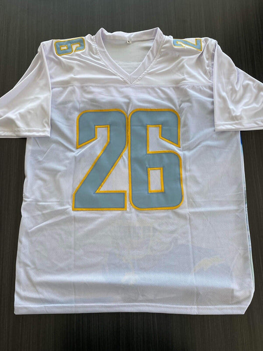 Asante Samuel Jr. Los Angeles Chargers Autographed Custom Jersey JSA