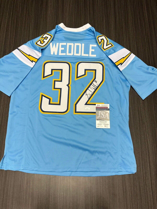 Eric Weddle San Diego Chargers Autographed Custom Jersey JSA