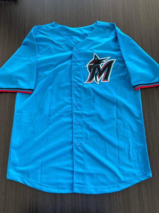 Jazz Chisholm Miami Marlins Autographed Custom Jersey JSA