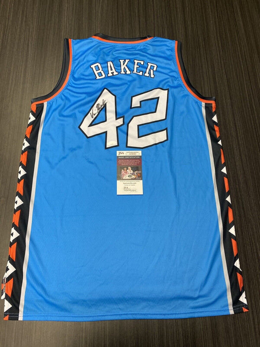 Vin Baker Milwaukee Bucks Autographed Custom All Star Game Jersey JSA