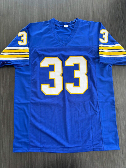 Tony Dorsett Pitt Panthers Autographed Custom Jersey Beckett