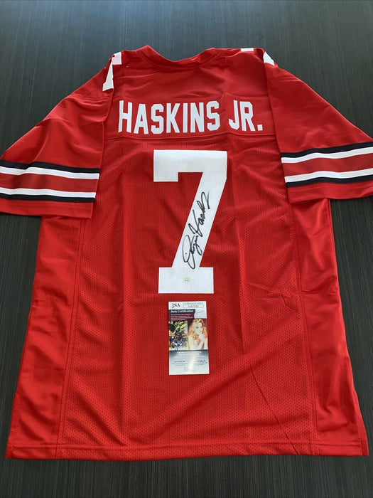 Dwayne Haskins Ohio State Buckeyes Autographed Custom Jersey JSA