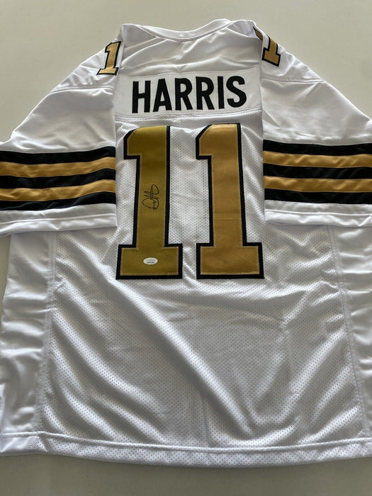 Deonte Harris New Orleans Saints Autographed Custom Jersey JSA