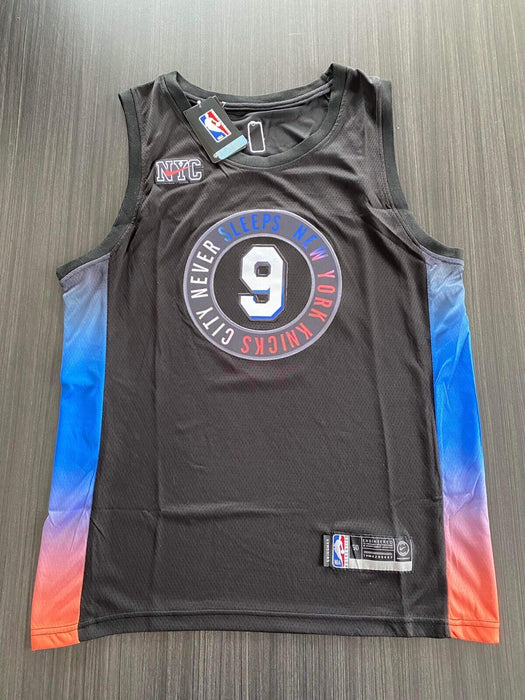 RJ Barrett New York Knicks Autographed Custom Jersey JSA