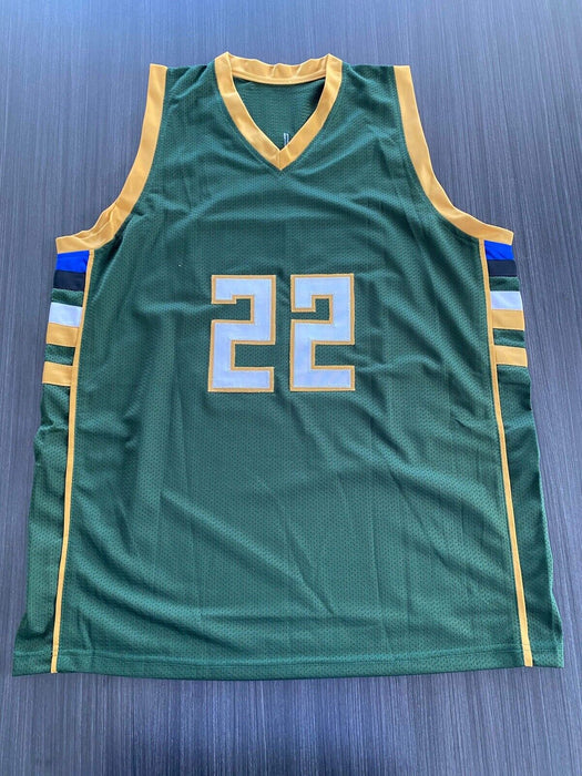 Khris Middleton Milwaukee Bucks Autographed Custom Jersey Schwartz