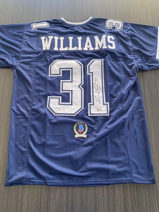 Roy Williams Dallas Cowboys Autographed Custom Jersey Beckett