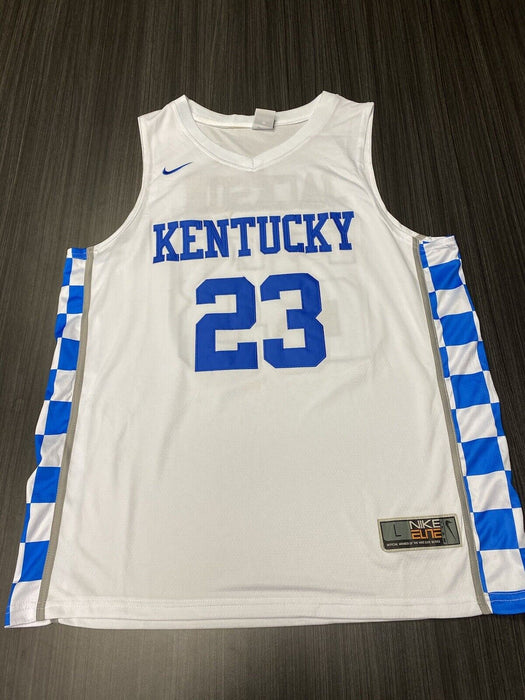 Isaiah Jackson Kentucky Wildcats Autographed Custom Jersey JSA