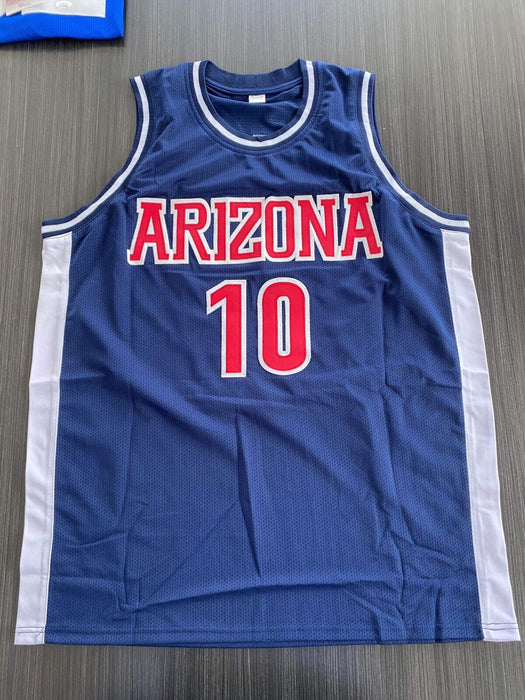 Mike Bibby Arizona Wildcats Autographed Custom Jersey Beckett