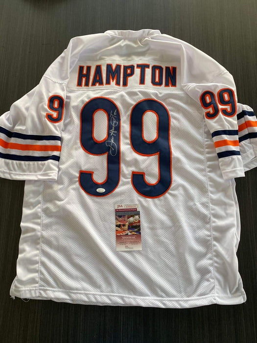 Dan Hampton Chicago Bears Autographed Custom Jersey JSA