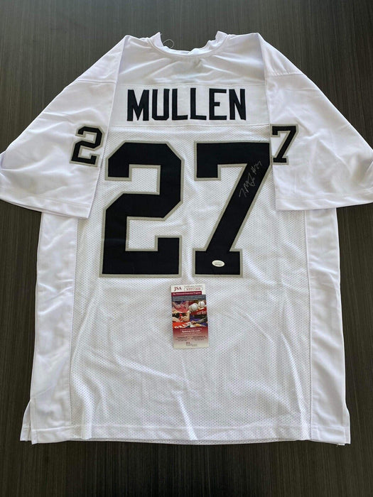 Trayvon Mullen Las Vegas Raiders Autographed Custom Jersey JSA