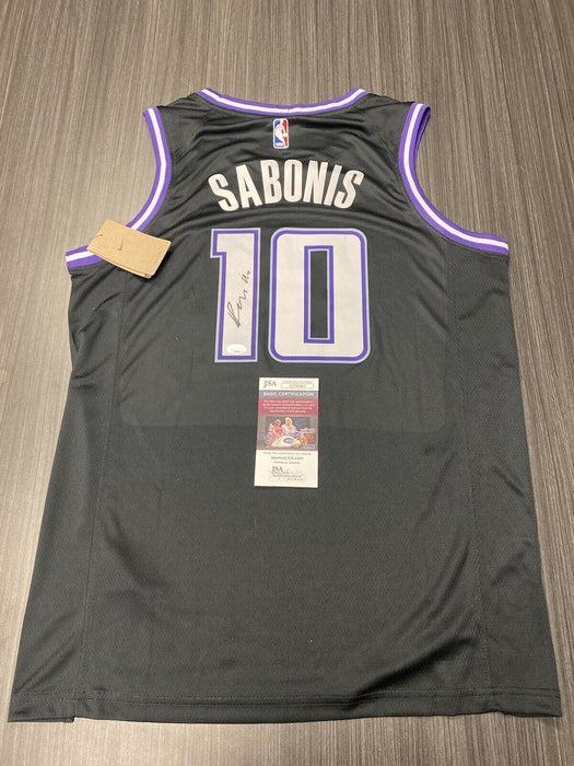 Domantas Sabonis Sacramento Kings Autographed Custom Jersey JSA