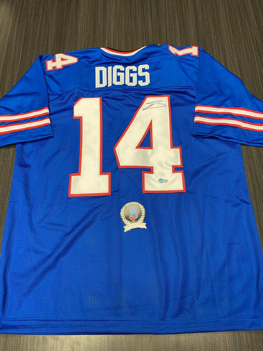 Stefon Diggs Buffalo Bills Autographed Custom Jersey Beckett