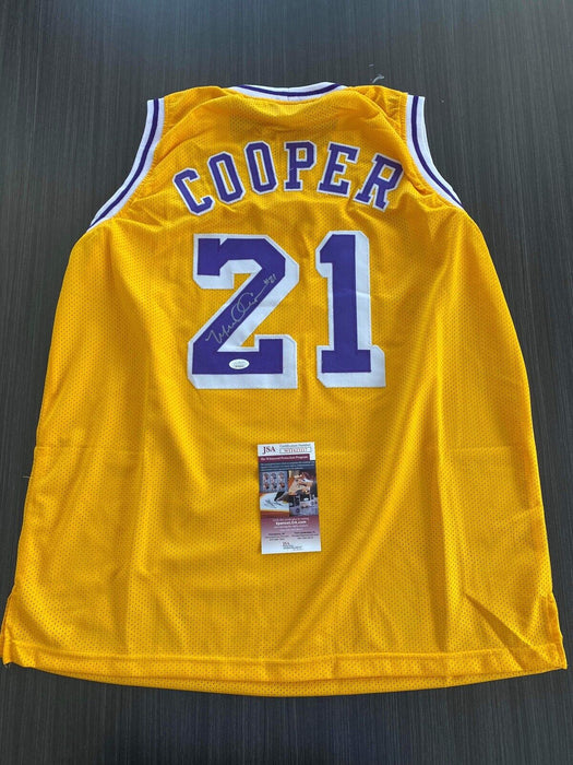 Michael Cooper Los Angeles Lakers Autographed Custom Jersey JSA