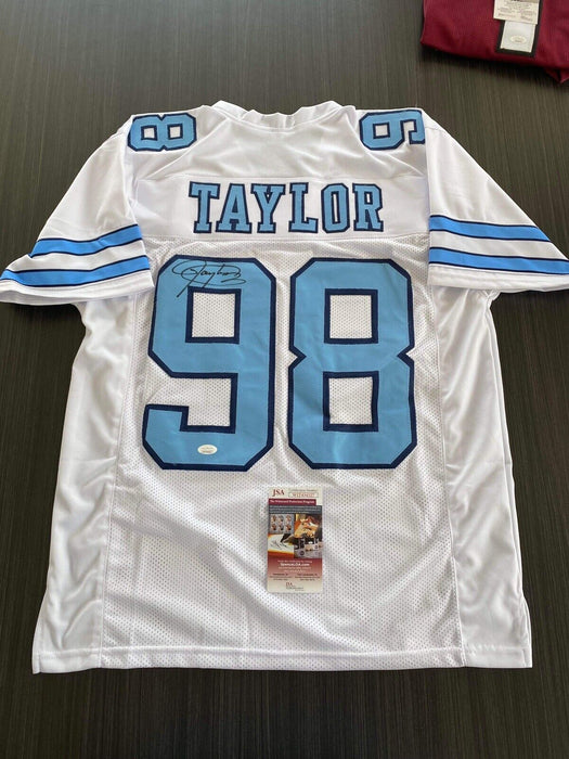 Lawrence Taylor North Carolina Tar Heels Autographed Custom Jersey JSA